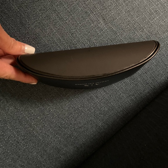 NWOT AX ARMANI Exchange Hardcase Shell Black Sunglasses/ Glasses Carrier Case - Picture 9 of 12
